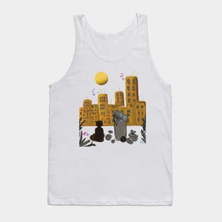 The Cat in the City Tank Top